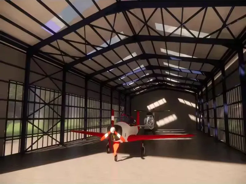 Airport Hangar Steel